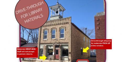 Brandon Library Drive-through